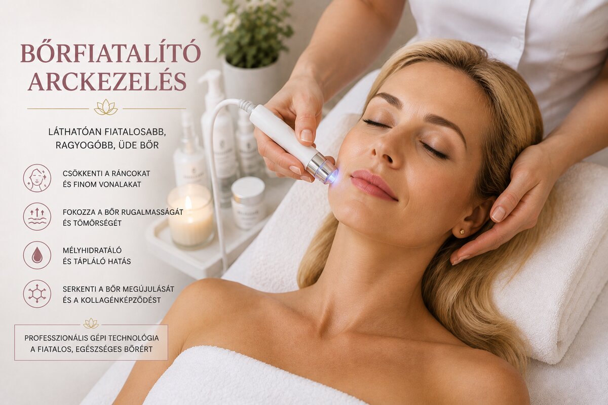 Bőrfiatalító arckezelés