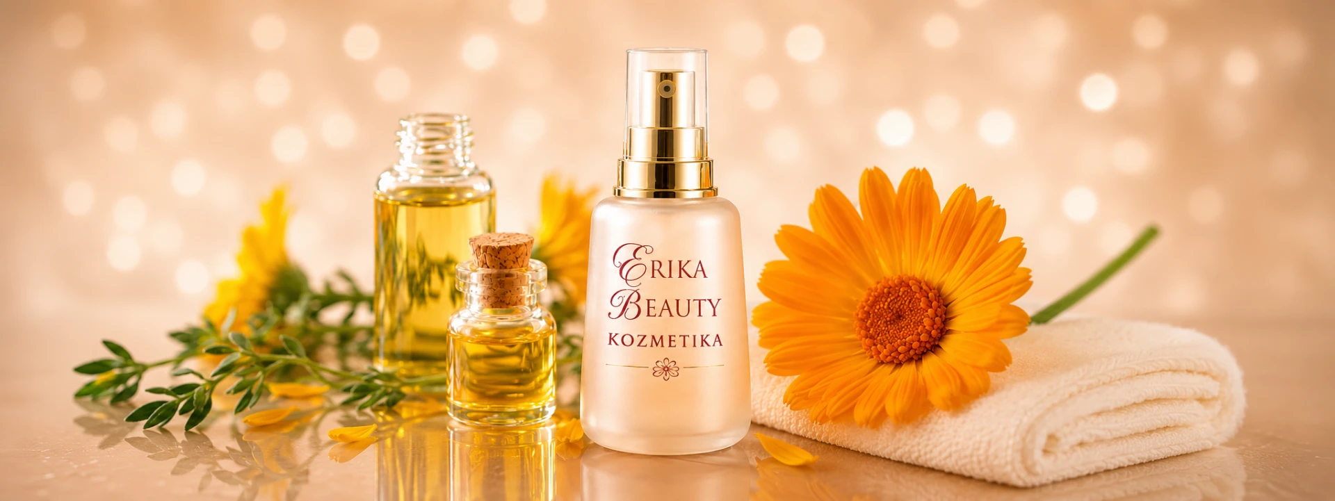 Erika Beauty Kozmetika — ápoló olajok és szérum